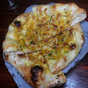 Onion Basil Naan